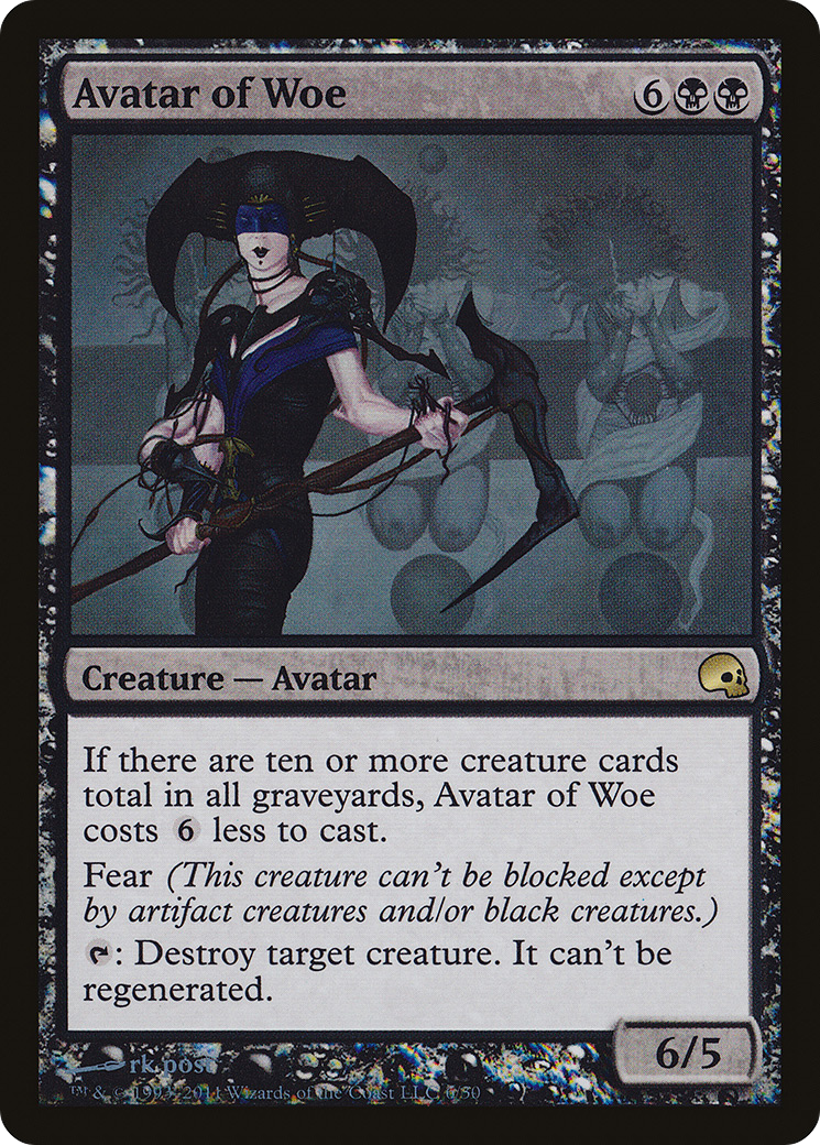 Avatar of Woe (PD3-006) - Premium Deck Series: Graveborn Foil
