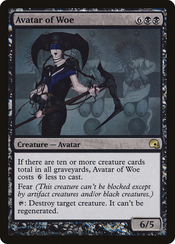 Avatar of Woe (PD3-006) - Premium Deck Series: Graveborn Foil