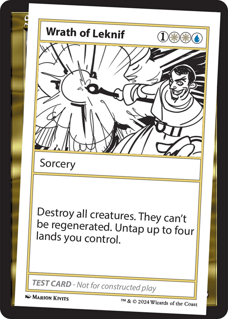 Wrath of Leknif [Mystery Booster 2 Playtest Cards]