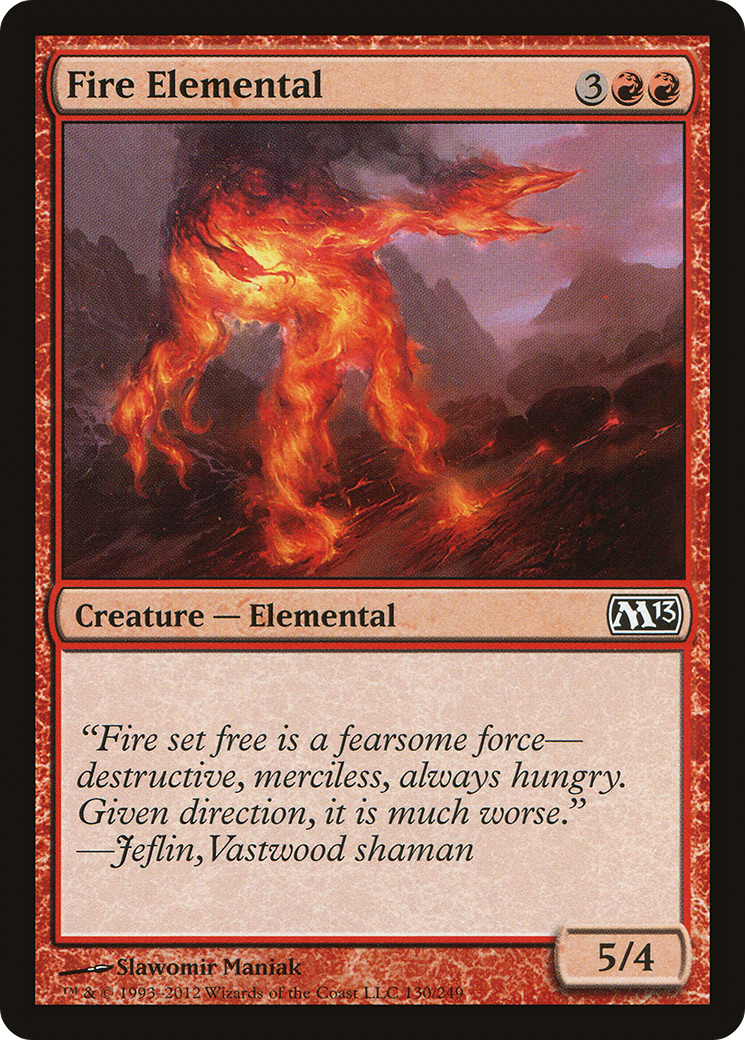 Fire Elemental [Magic 2013] Foil