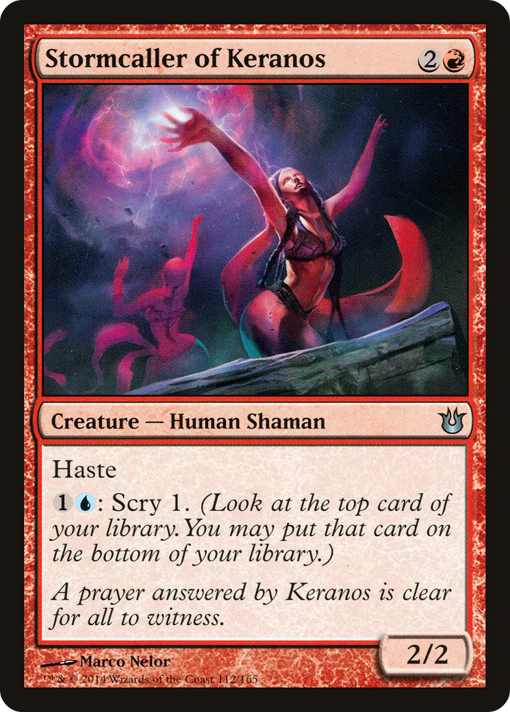 Stormcaller of Keranos [Born of the Gods] Foil