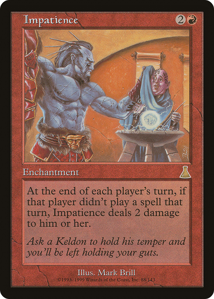 Impatience [Urza's Destiny] Foil