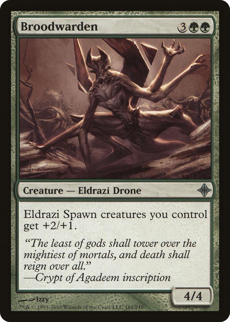 Broodwarden [Rise of the Eldrazi] Foil