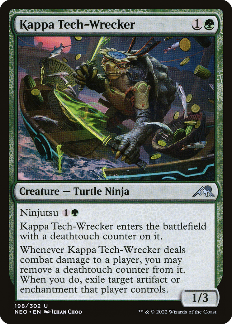 Kappa Tech-Wrecker [Kamigawa: Neon Dynasty] Foil