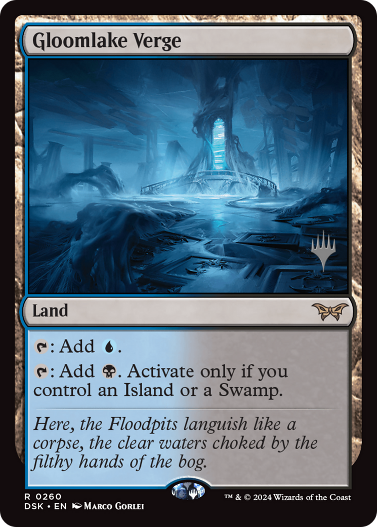 Gloomlake Verge [Duskmourn: House of Horror Promos]