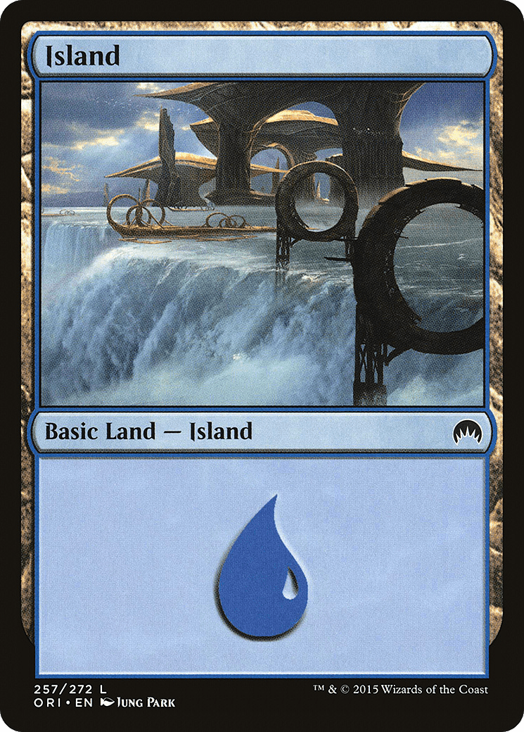 Island (257) [Magic Origins] Foil