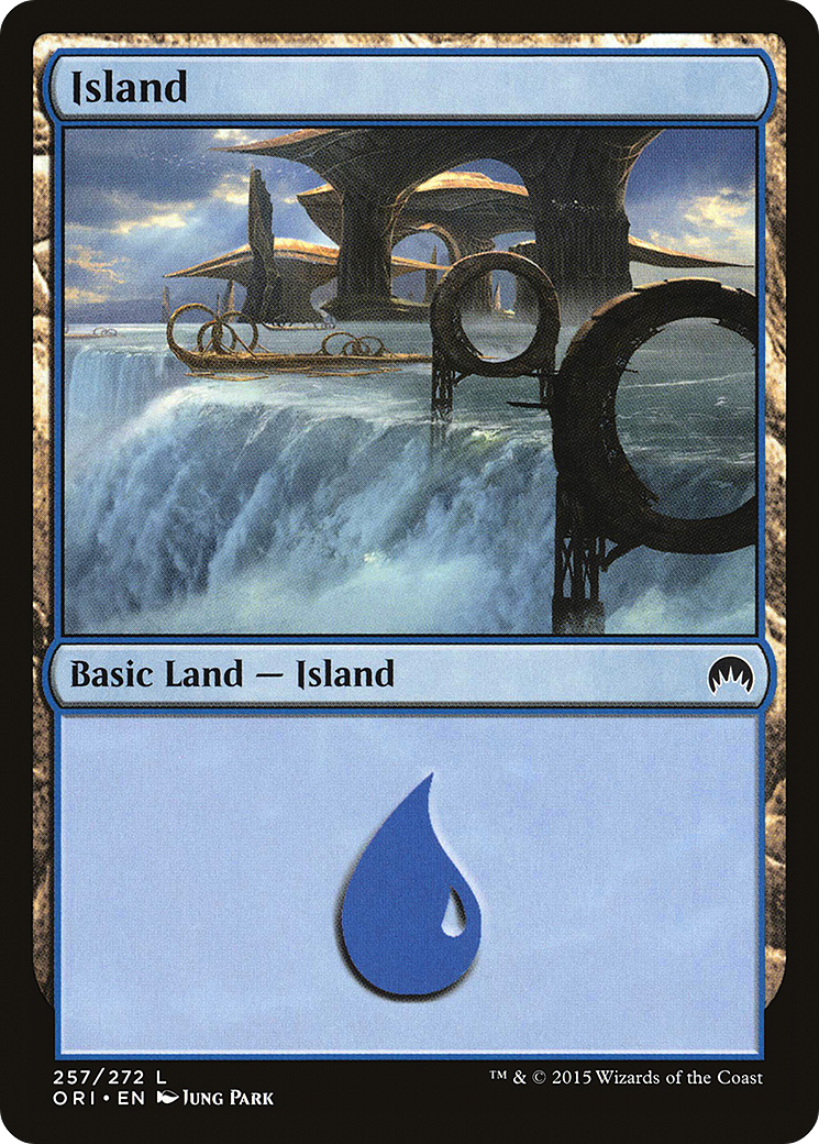 Island (257) [Magic Origins] Foil