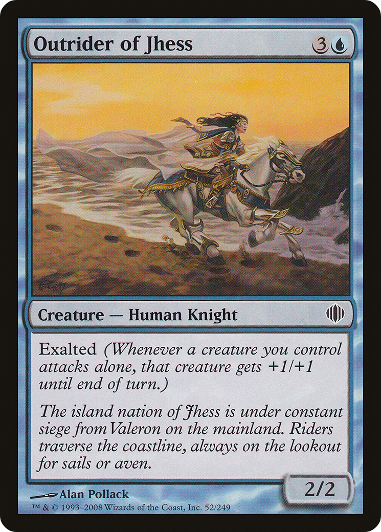 Outrider of Jhess [Shards of Alara] Foil