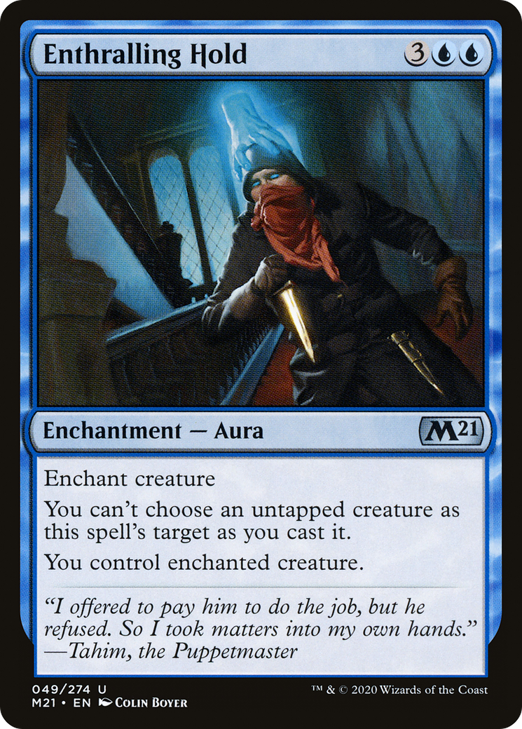 Enthralling Hold [Core Set 2021] Foil