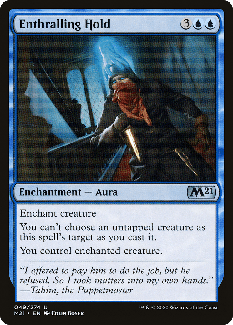 Enthralling Hold [Core Set 2021] Foil