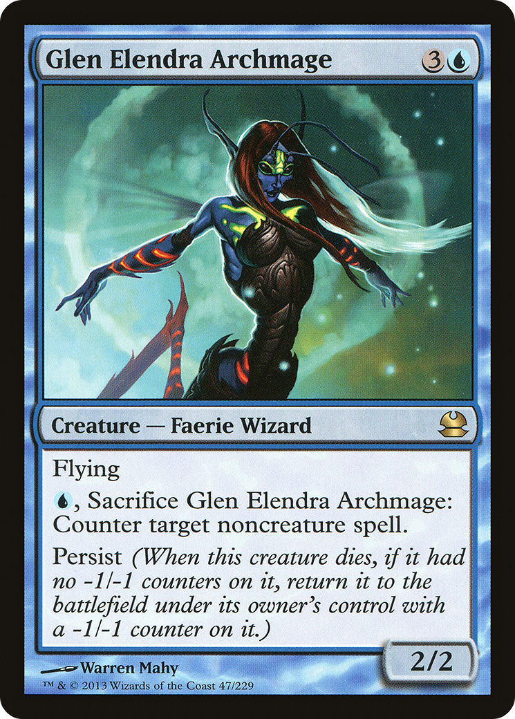 Glen Elendra Archmage [Modern Masters] Foil