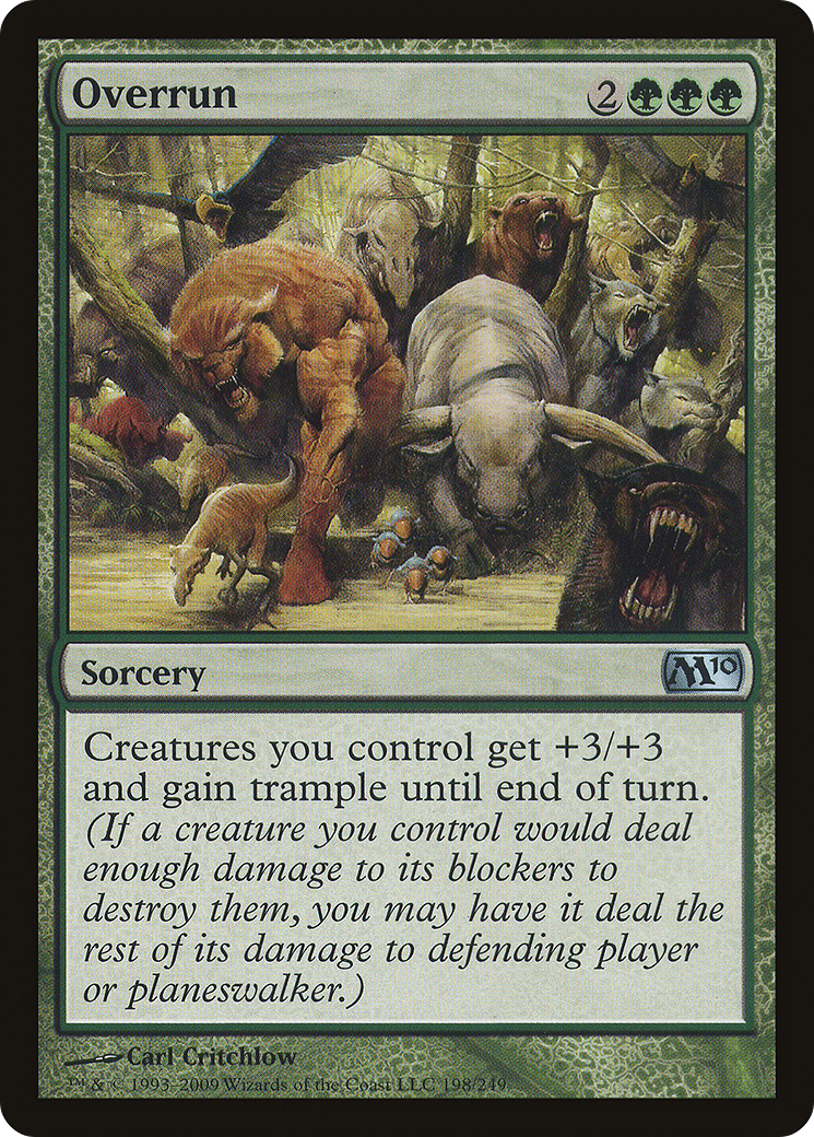Overrun [Magic 2010] Foil