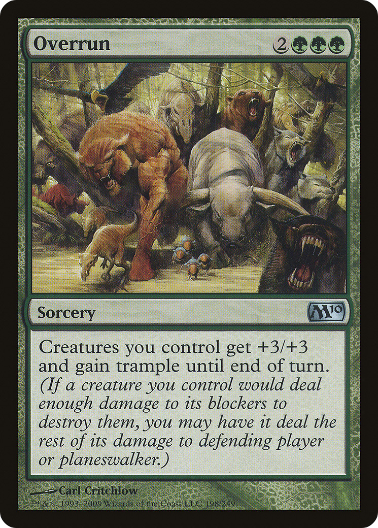 Overrun [Magic 2010] Foil