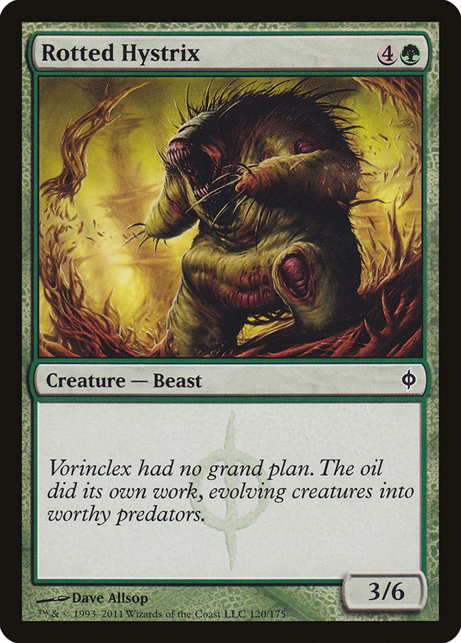 Rotted Hystrix 120/175 (New Phyrexia) 