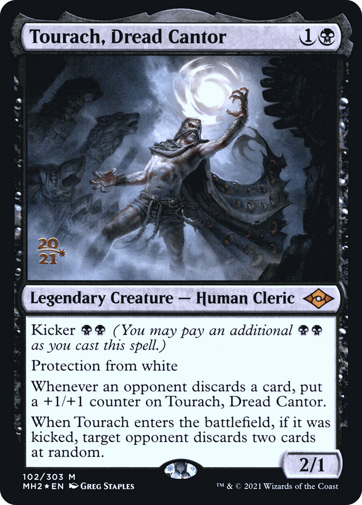 Tourach, Dread Cantor [Modern Horizons 2 Prerelease Promos]