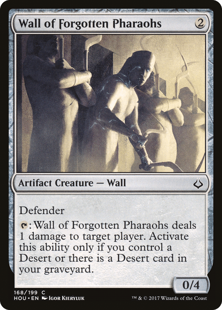 Wall of Forgotten Pharaohs [Hour of Devastation] Foil