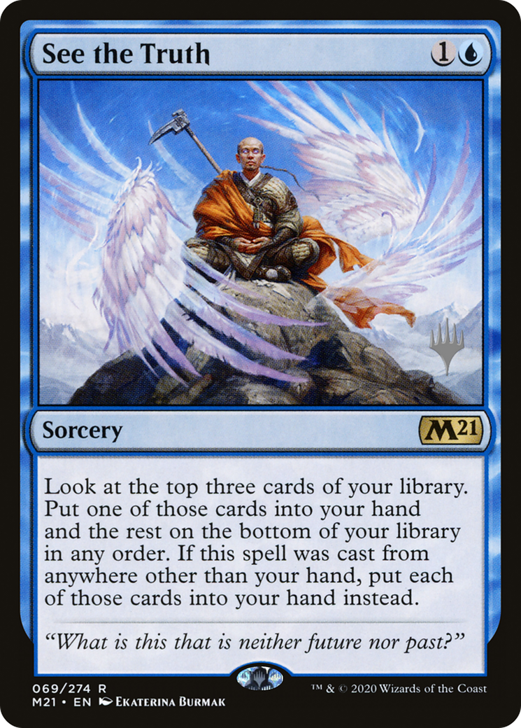 See the Truth (Promo Pack) [Core Set 2021 Promos] Foil