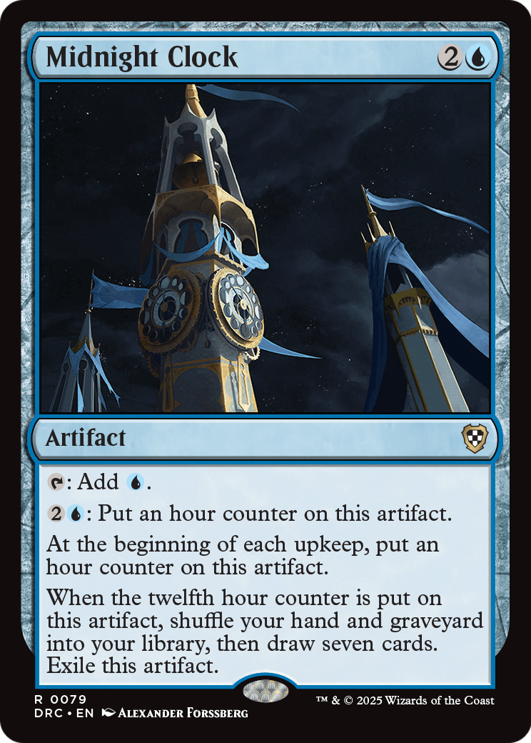 Midnight Clock (-079) [Commander: Aetherdrift]