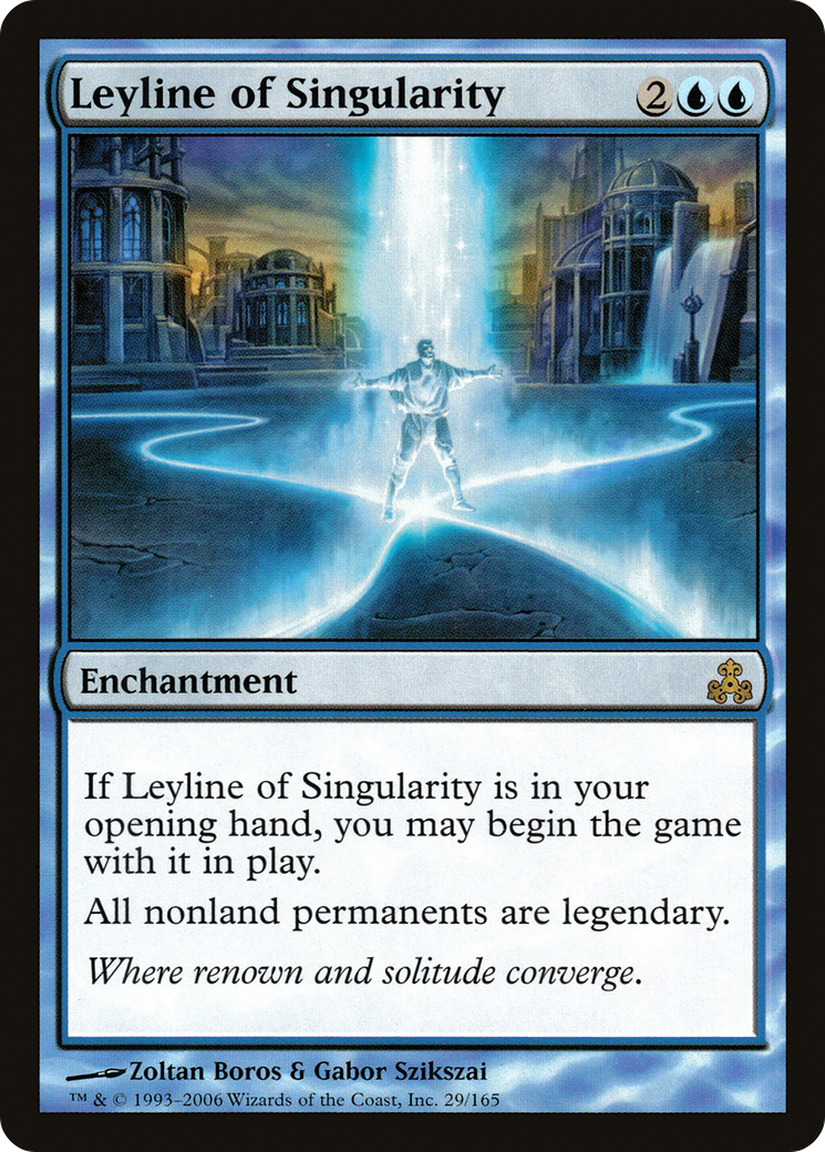 Leyline of Singularity [Guildpact] Foil