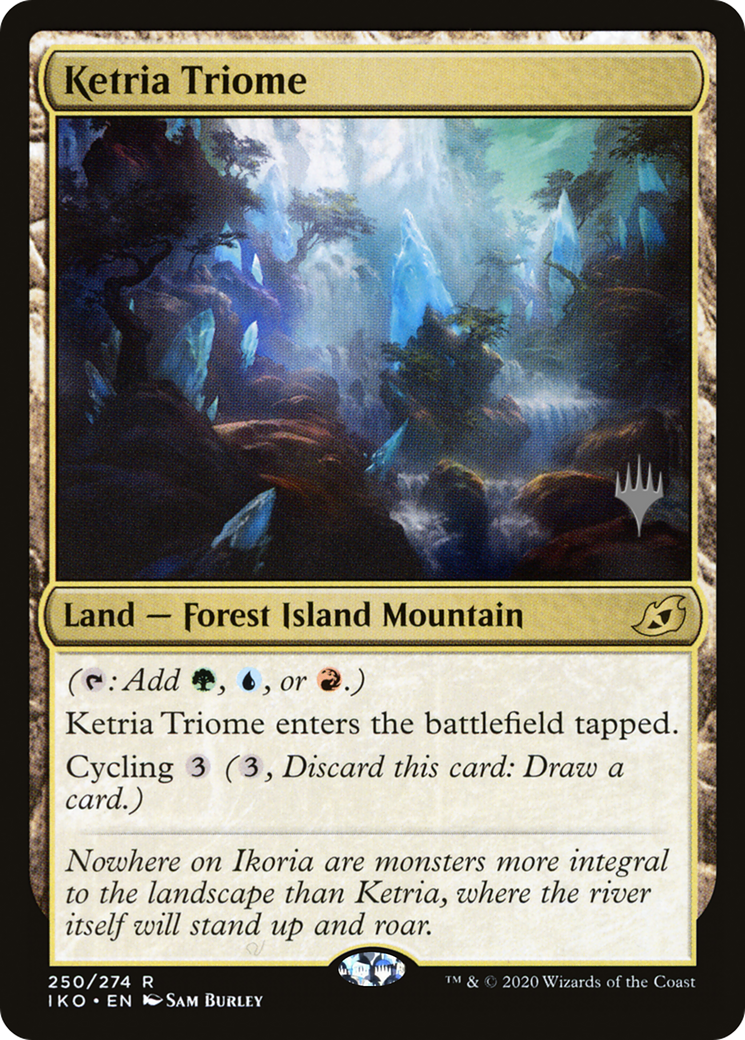 Ketria Triome (Promo Pack) [Ikoria: Lair of Behemoths Promos] Foil