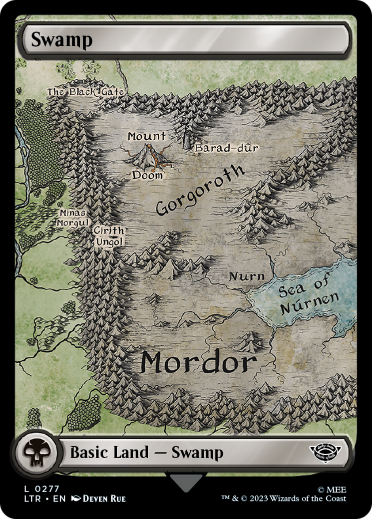 Swamp (277) [The Lord of the Rings: Tales of Middle-Earth] Foil