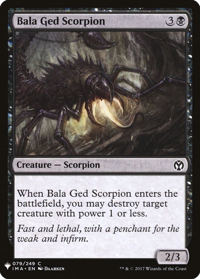 Bala Ged Scorpion |  (IMA-79) [The List]