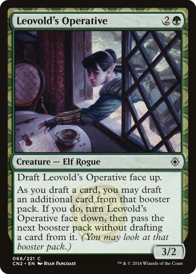 Leovold's Operative [Conspiracy: Take the Crown] Foil