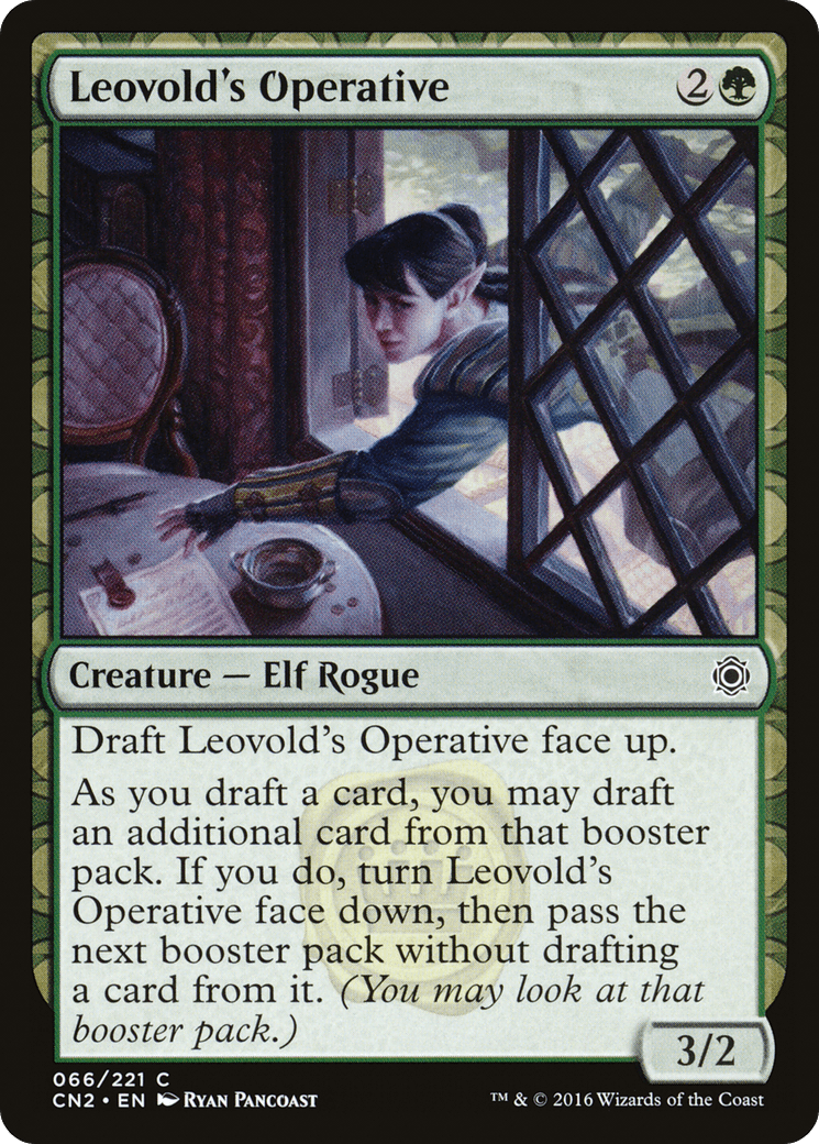 Leovold's Operative [Conspiracy: Take the Crown] Foil