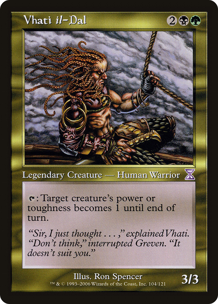 Vhati il-Dal [Time Spiral Timeshifted] Foil