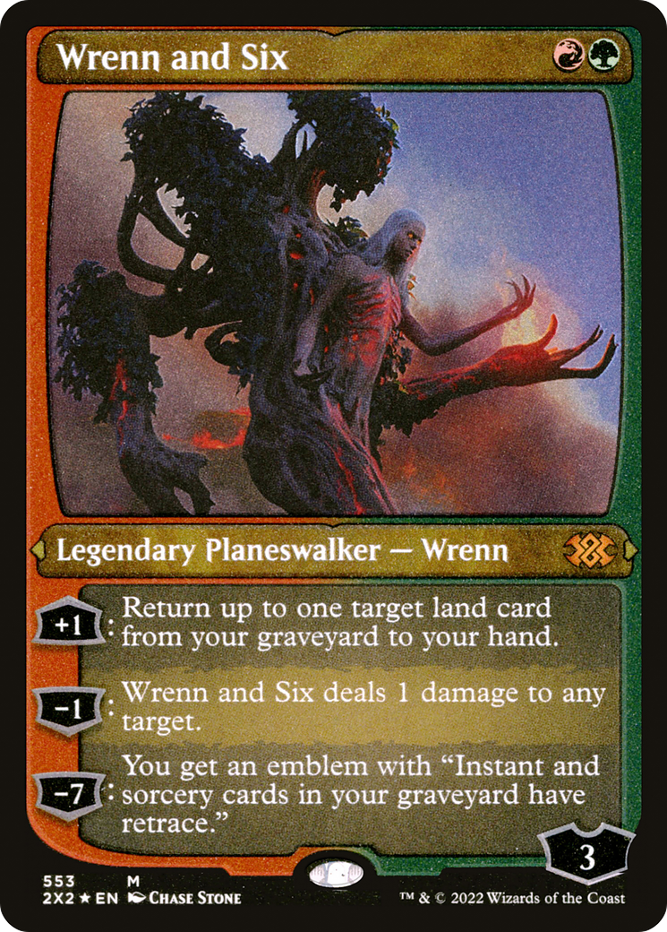 Wrenn and Six (Foil Etched) |  Foil (553) [Double Masters 2022]