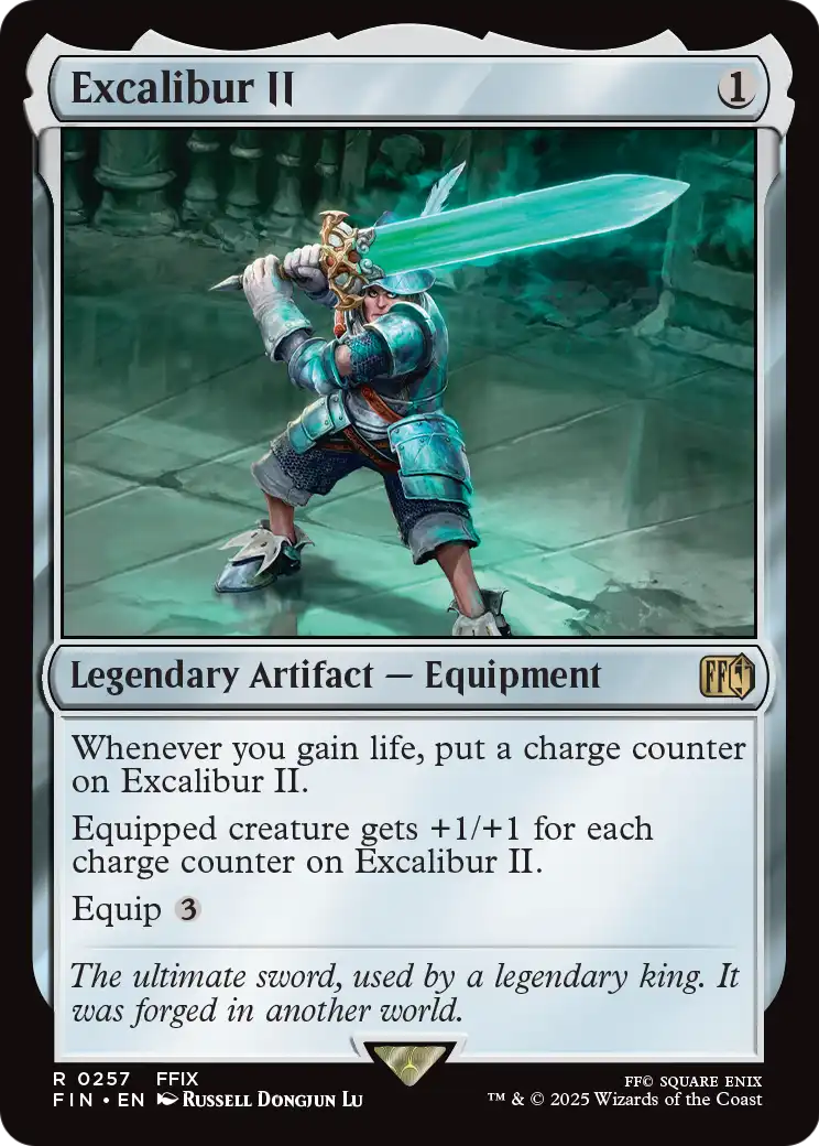 Excalibur II (257) [FINAL FANTASY]  Foil