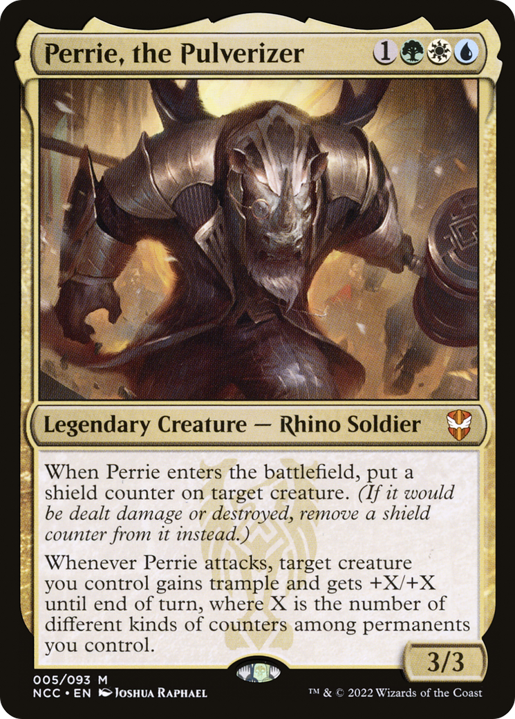Perrie, the Pulverizer [Streets of New Capenna Commander] Foil