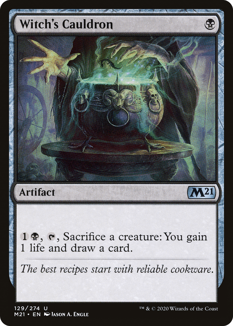Witch's Cauldron [Core Set 2021] Foil