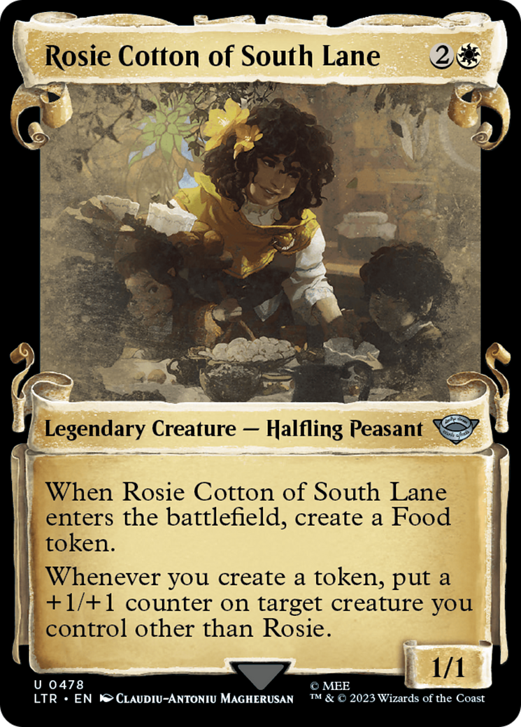Rosie Cotton of South Lane [The Lord of the Rings: Tales of Middle-Earth Showcase Scrolls] Foil