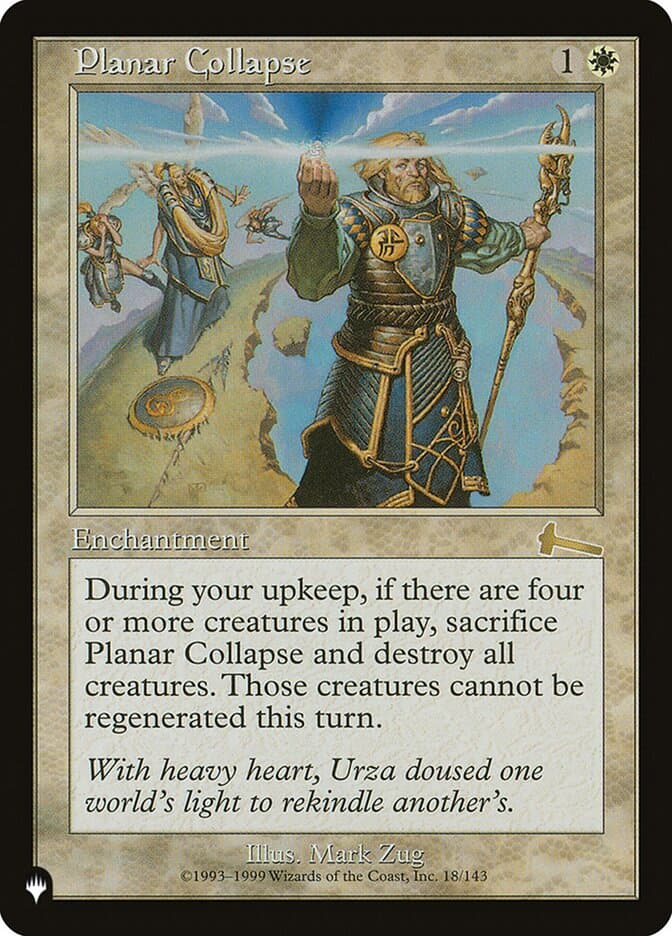 Planar Collapse |  (ULG-18) [The List]