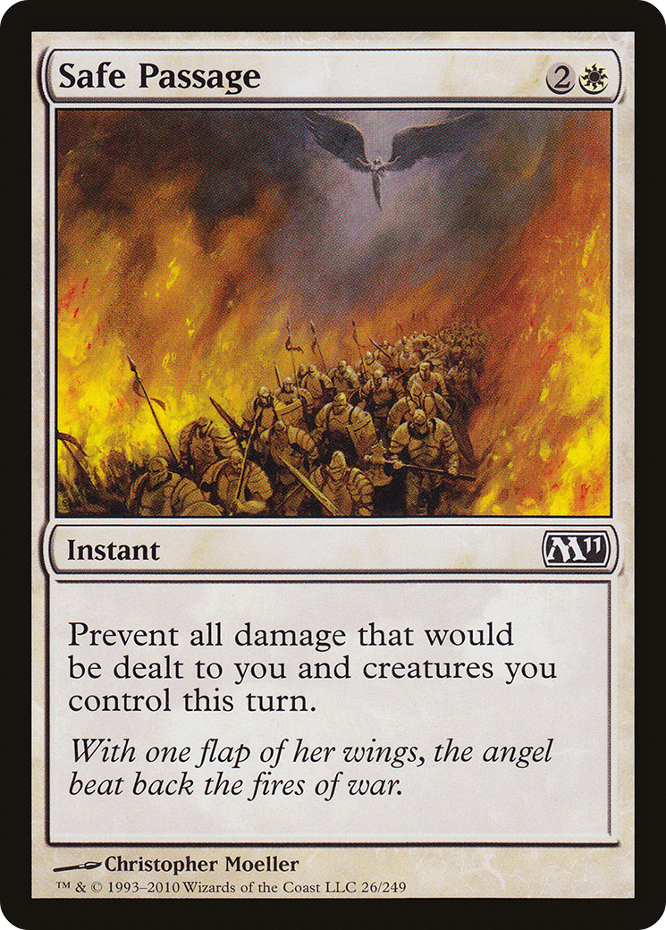 Safe Passage [Magic 2011] Foil