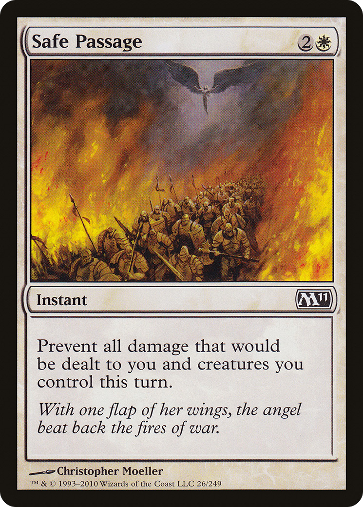 Safe Passage [Magic 2011] Foil