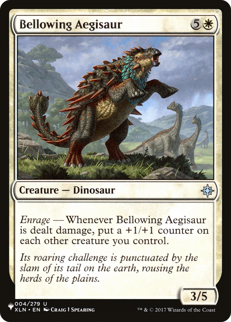 Bellowing Aegisaur |  (XLN-4) [The List]