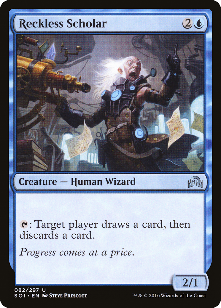 Reckless Scholar [Shadows over Innistrad] Foil