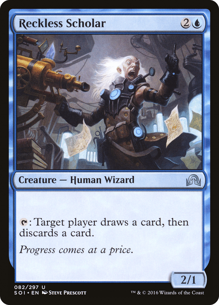 Reckless Scholar [Shadows over Innistrad] Foil