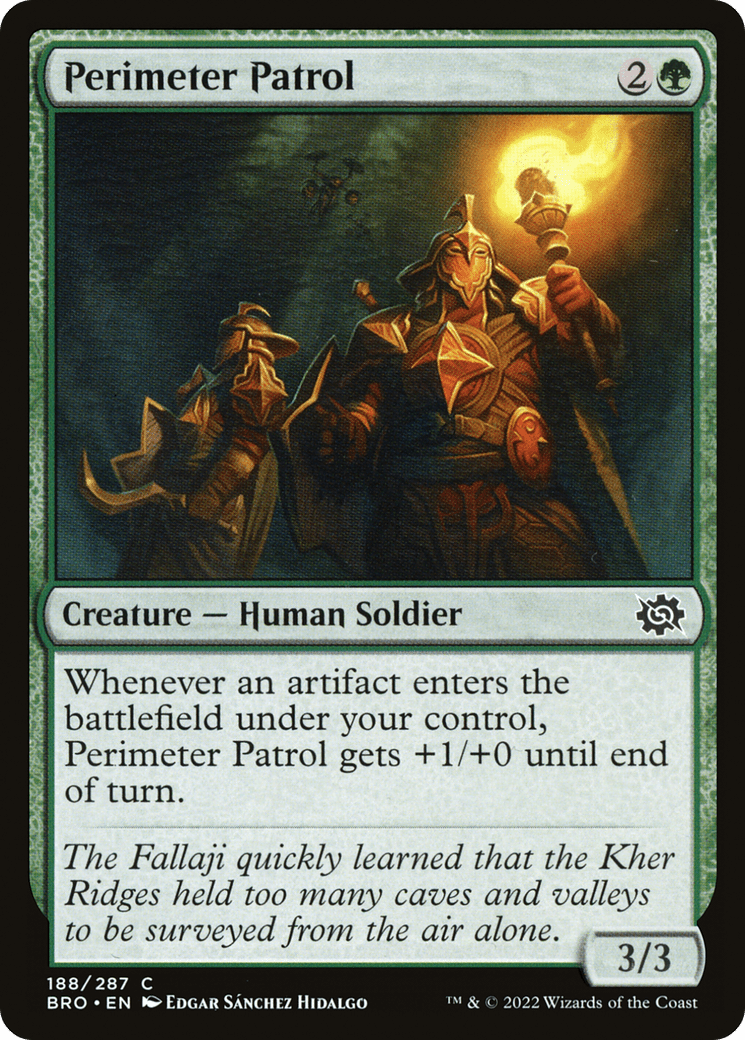 Perimeter Patrol [The Brothers' War] Foil