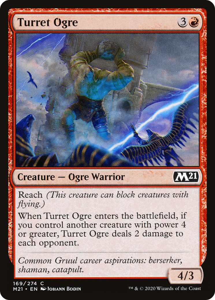 Turret Ogre [Core Set 2021] Foil