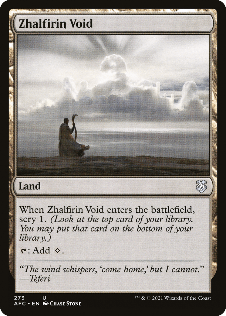 Zhalfirin Void [Dungeons & Dragons: Adventures in the Forgotten Realms Commander]