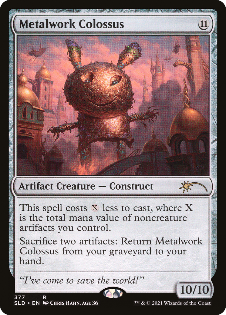 Metalwork Colossus (377) [Secret Lair Drop Series] Foil
