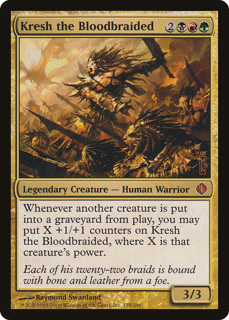 Kresh the Bloodbraided [Shards of Alara] Foil