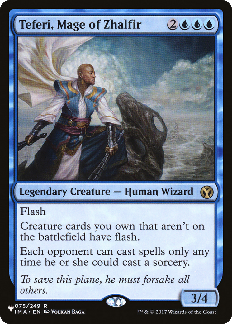 Teferi, Mage of Zhalfir |  (IMA-75) [The List]