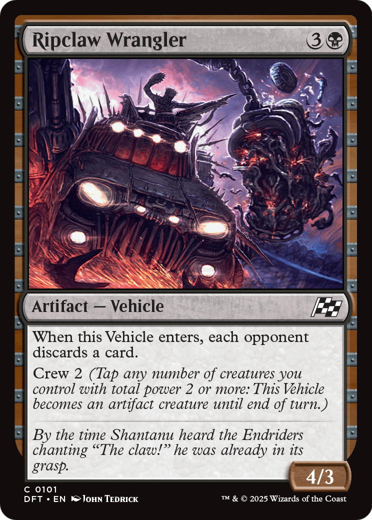 Ripclaw Wrangler |  Foil (101) [Aetherdrift]