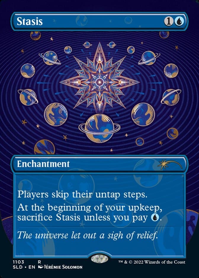 Stasis (Borderless) [Secret Lair Drop Series] Foil