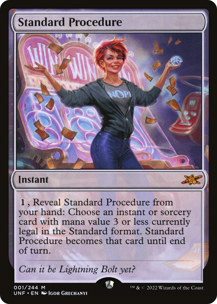 Standard Procedure [Unfinity] Foil