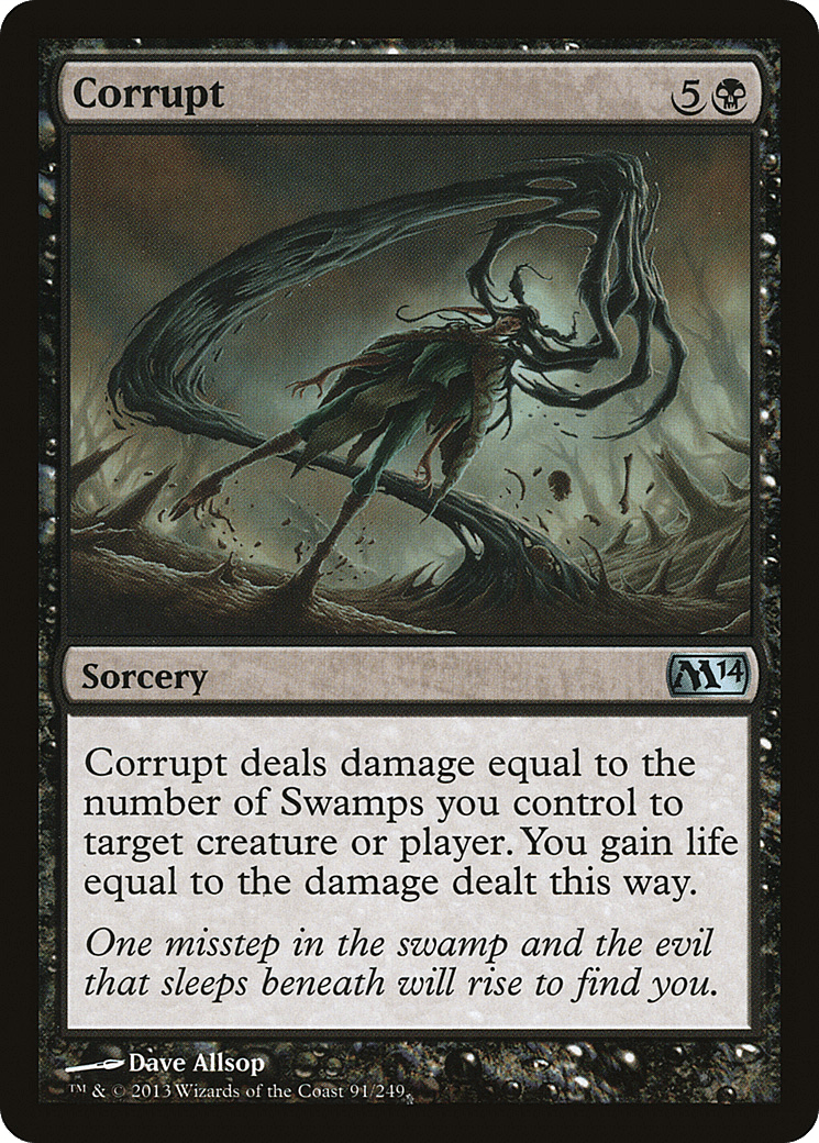 Corrupt [Magic 2014] Foil